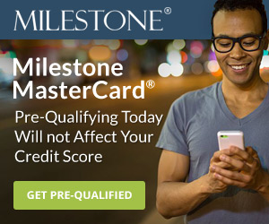 Milestone Gold MasterCard